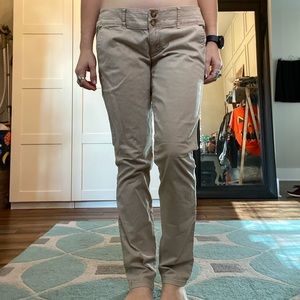 AEO Stretch Khaki Pants
